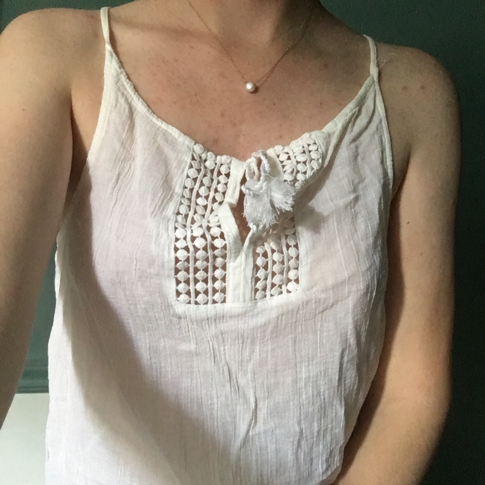 Peasant Tank Top